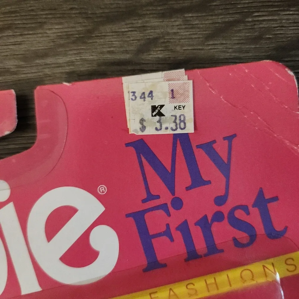 Vintage Mattel Barbie Fashions Lot of 3 MY FIRST 1990 #4860 #4853 #3399 NFRB NEW
